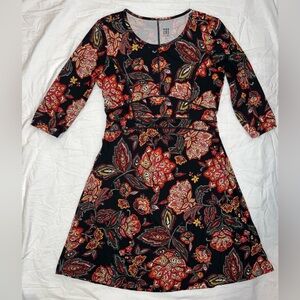 Title Nine Dream 3/4 Sleeve Neck Dress Size S